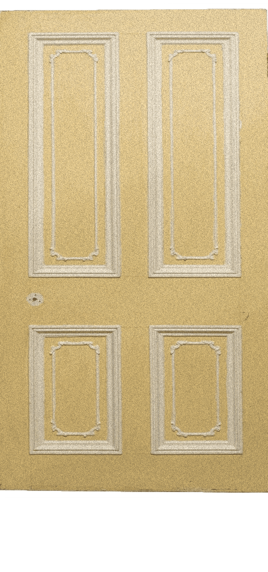 A photo of one of the vintage doors at Sidste Mole.