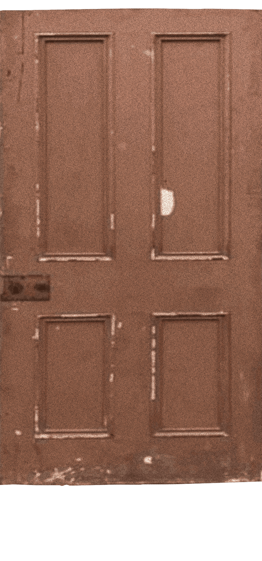 A photo of one of the vintage doors at Sidste Mole.