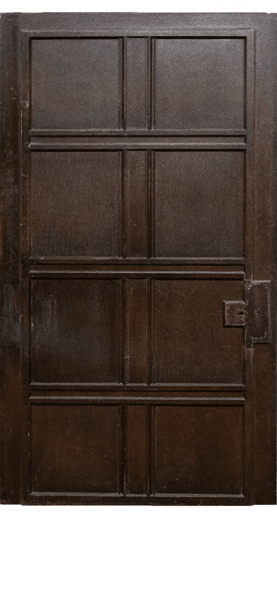 A photo of one of the vintage doors at Sidste Mole.