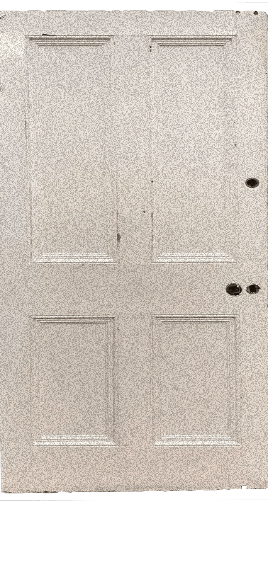 A photo of one of the vintage doors at Sidste Mole.