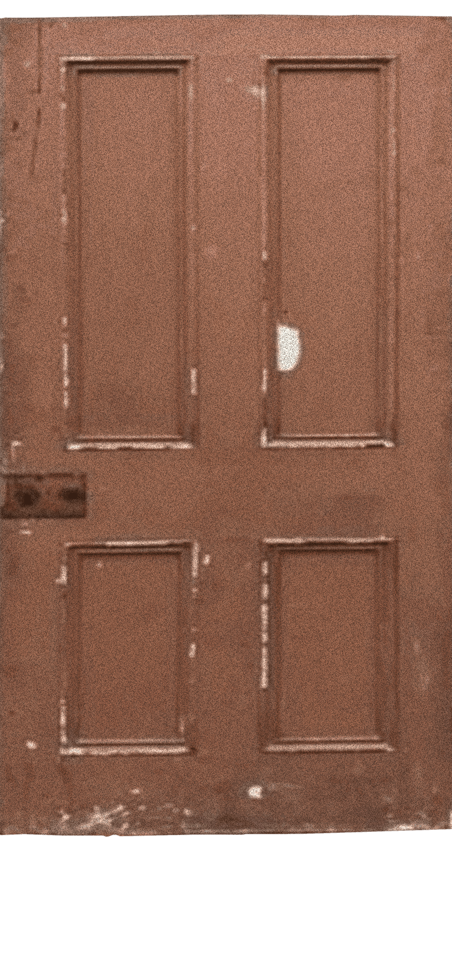 A photo of one of the vintage doors at Sidste Mole.