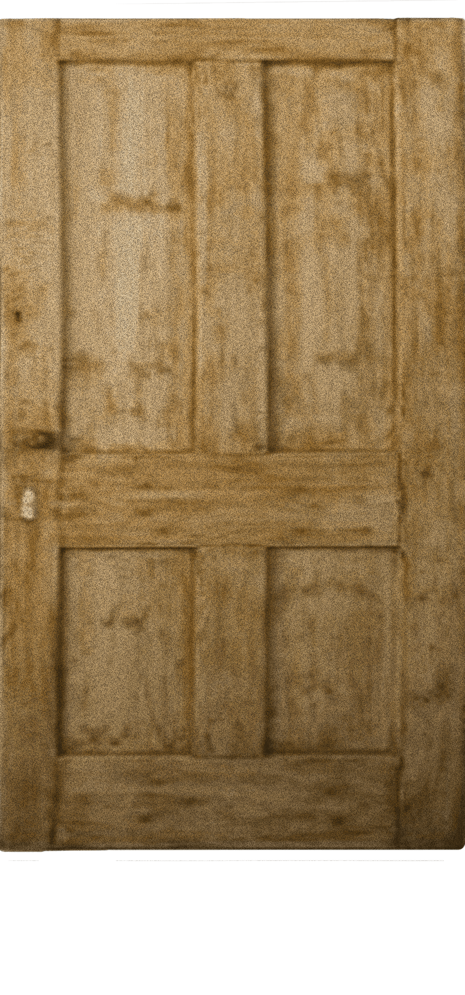 A photo of one of the vintage doors at Sidste Mole.